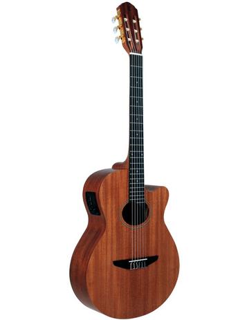 Violão de Nylon Elétrico Tagima Vegas Mahogany com afinador Menor preço em Violão de Nylon Elétrico Tagima Vegas Mahogany com afinador