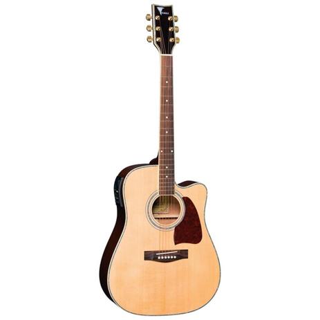 Violao Eletrico Eagle CH889 NT Folk Aco - Natural Menor preço em Violao Eletrico Eagle CH889 NT Folk Aco - Natural