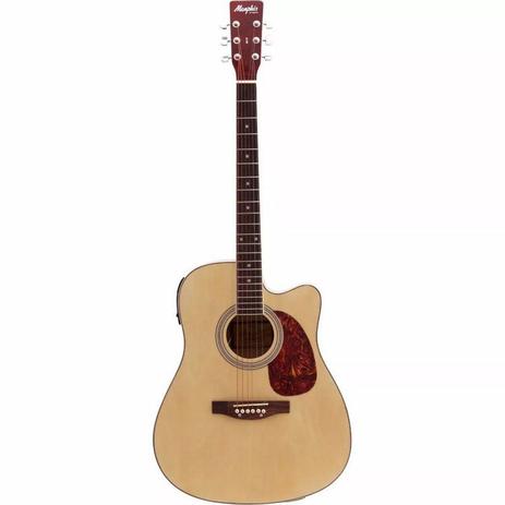 Violão Elétrico Folk Estudante Memphis Tagima Md18 Natural Menor preço em Violão Elétrico Folk Estudante Memphis Tagima Md18 Natural
