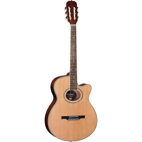 Violão Elétrico Hofma YE230 NT com Cordas de Nylon Menor preço em Violão Elétrico Hofma YE230 NT com Cordas de Nylon