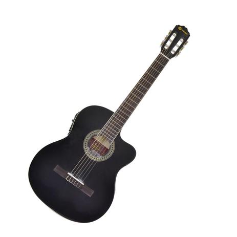 Violão Elétrico Nylon Cutaway Flat Pt Com Equalizador E Tensor Urban Vcw39el Vinik Menor preço em Violão Elétrico Nylon Cutaway Flat Pt Com Equalizador E Tensor Urban Vcw39el Vinik