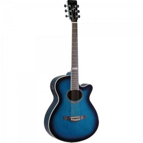 Violão Eletroacústico Aço Azul Dallas Tuner TAGIMA - 238 Menor preço em Violão Eletroacústico Aço Azul Dallas Tuner TAGIMA - 238
