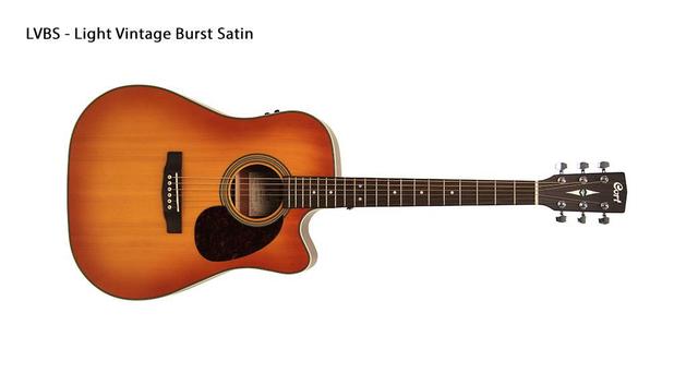 Violão Eletroacústico Aço Cort MR600F LVBS Tampo Sólido Menor preço em Violão Eletroacústico Aço Cort MR600F LVBS Tampo Sólido