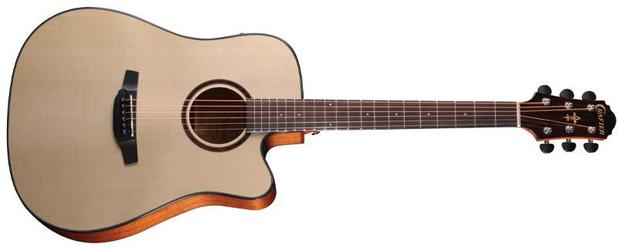 Violão Eletroacústico Aço Folk HDE-500 Natural Crafter Menor preço em Violão Eletroacústico Aço Folk HDE-500 Natural Crafter