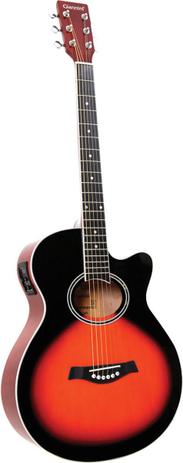 Violão eletroacústico aço mini jumbo cutaway gsf-1r ceq 3 tone sunburst, com equalizador e afinador - Giannini Menor preço em Violão eletroacústico aço mini jumbo cutaway gsf-1r ceq 3 tone sunburst, com equalizador e afinador - Giannini