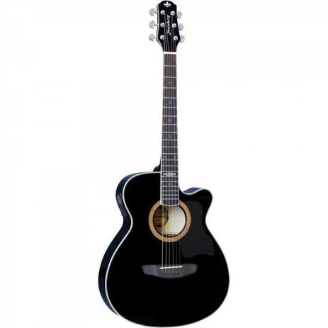 Violão Eletroacústico Artístico Aço SA20C Black STRINBERG Menor preço em Violão Eletroacústico Artístico Aço SA20C Black STRINBERG