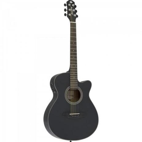 Violao Eletroacustico Artistico ACO SA25C Preto Strinberg Menor preço em Violao Eletroacustico Artistico ACO SA25C Preto Strinberg