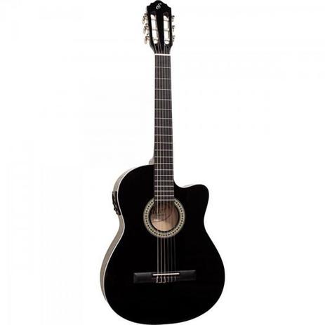Violao Eletroacustico FLAT Cutaway NYLON NF-14 Preto Giannini é boa?