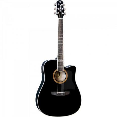 Violão Eletroacústico Folk Aço SD20C Black STRINBERG Menor preço em Violão Eletroacústico Folk Aço SD20C Black STRINBERG