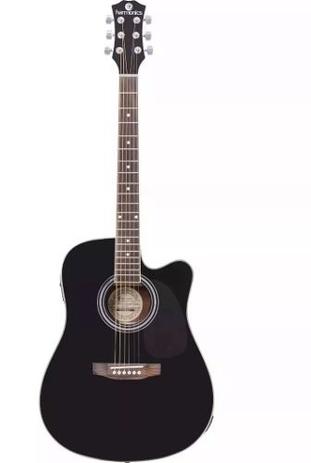 Violão Eletroacústico Harmonics Folk Aço P10 Ge-30bk Preto Menor preço em Violão Eletroacústico Harmonics Folk Aço P10 Ge-30bk Preto