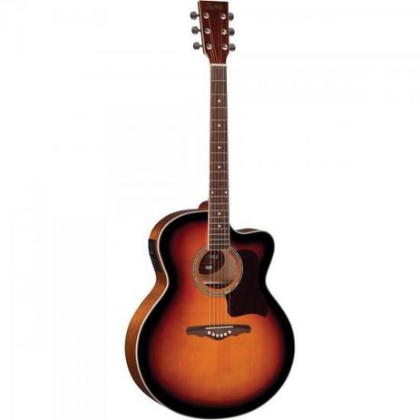 Violão Eletroacústico Jumbo Aço YE223 Sunburst HOFMA - 234 Menor preço em Violão Eletroacústico Jumbo Aço YE223 Sunburst HOFMA - 234