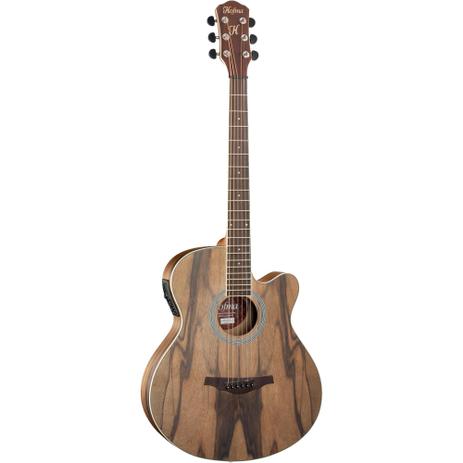 Violão Eletroacústico Mini Jumbo Aço HMF271 Natural HOFMA Menor preço em Violão Eletroacústico Mini Jumbo Aço HMF271 Natural HOFMA