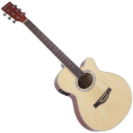 Violão Eletroacústico Mini Jumbo Cutaway Natural Gsf-1r Ceq Giannini é boa?
