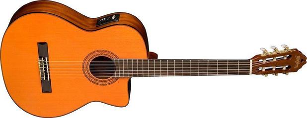 Violão Eletroacústico Nylon C5CE WASHBURN Menor preço em Violão Eletroacústico Nylon C5CE WASHBURN
