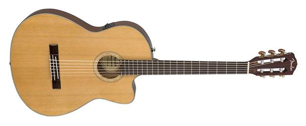 Violão Eletroacústico Nylon CN-140 SCE Natural com Case Fender Menor preço em Violão Eletroacústico Nylon CN-140 SCE Natural com Case Fender