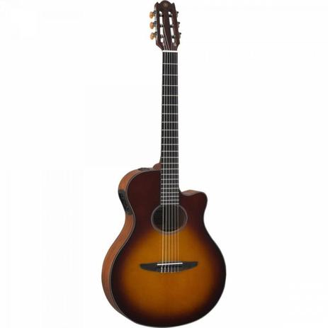 Violão Eletroacústico Nylon com Cutaway NTX500 Brown Sunburst YAMAHA Menor preço em Violão Eletroacústico Nylon com Cutaway NTX500 Brown Sunburst YAMAHA