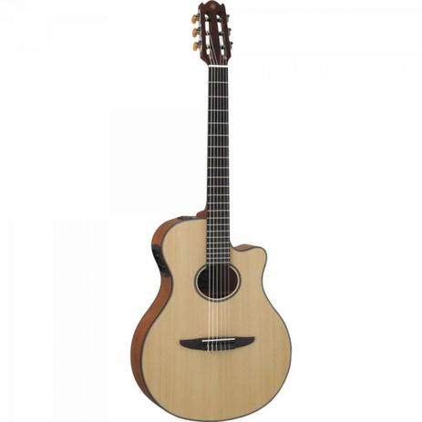 Violão Eletroacústico Nylon com Cutaway NTX500 Natural YAMAHA Menor preço em Violão Eletroacústico Nylon com Cutaway NTX500 Natural YAMAHA