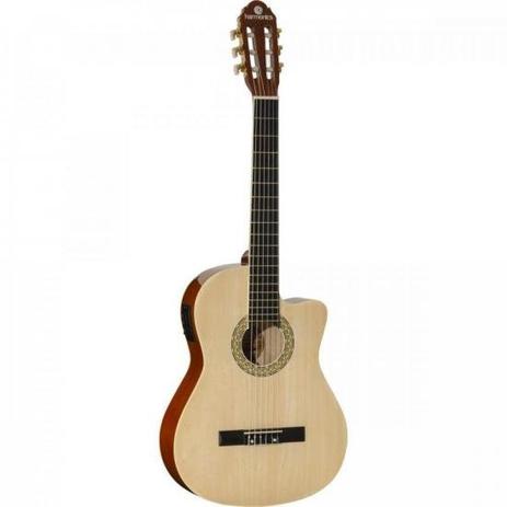 Violão Eletroacústico Nylon GE-20 Natural HARMONICS Menor preço em Violão Eletroacústico Nylon GE-20 Natural HARMONICS