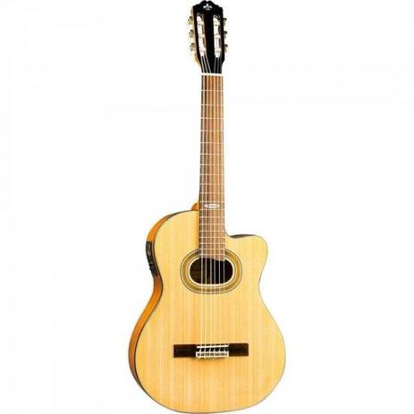 Violão Eletroacústico Nylon SC30CN Natural STRINBERG Menor preço em Violão Eletroacústico Nylon SC30CN Natural STRINBERG