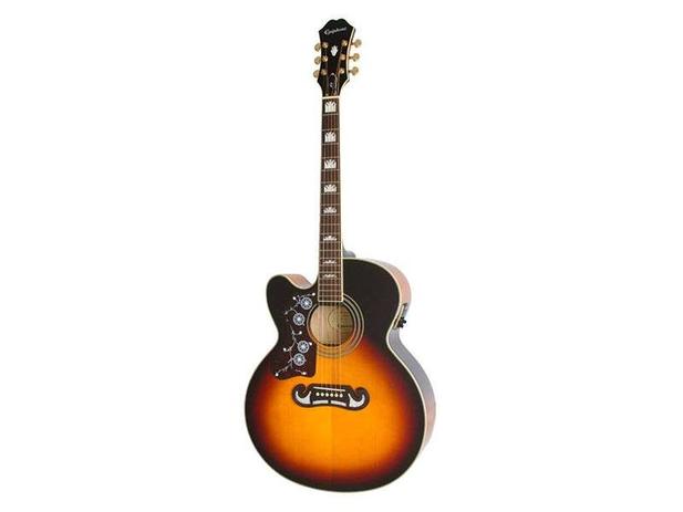 Violão Epiphone EJ 200 CE Acústico Clássico - Sunburst