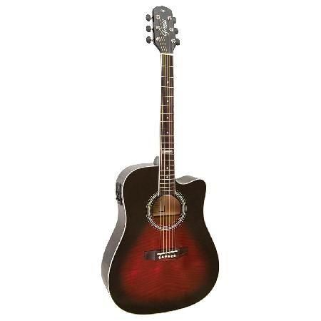 Violão folk eletroacústico cutaway gf1d brb brown red burst - Giannini é boa?
