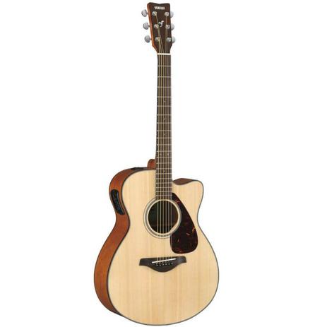 Violão Folk Eletroacústico Yamaha FSX800C Natural com Cutway e 6 Corda de Aço Menor preço em Violão Folk Eletroacústico Yamaha FSX800C Natural com Cutway e 6 Corda de Aço