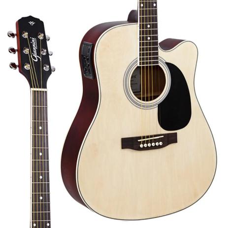 Violão Giannini GDC1 CEQ NS Folk Aço Elétrico Natural Fosco Menor preço em Violão Giannini GDC1 CEQ NS Folk Aço Elétrico Natural Fosco