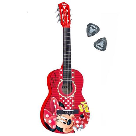 Violão Infantil PHX Disney Minnie Menor preço em Violão Infantil PHX Disney Minnie