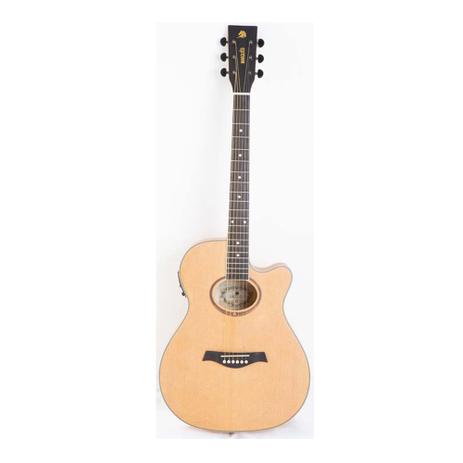 Violão Marquês Aço Eletroacústico VA200 Natural Fosco - VL0231 - Marques Menor preço em Violão Marquês Aço Eletroacústico VA200 Natural Fosco - VL0231 - Marques