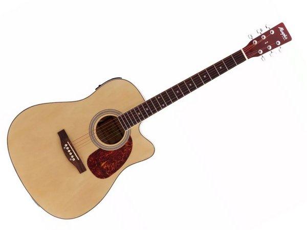 Violão Memphis by Tagima MD18 Natural Eletrico Aço Menor preço em Violão Memphis by Tagima MD18 Natural Eletrico Aço