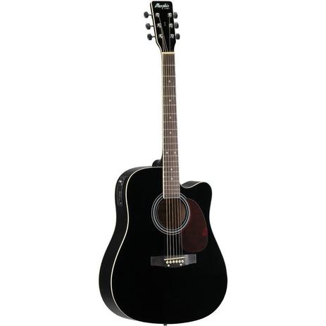 Violão MEMPHIS Tagima Aço Elétrico MD 18 BK Preto Menor preço em Violão MEMPHIS Tagima Aço Elétrico MD 18 BK Preto