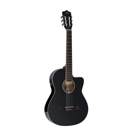 Violão Náilon Elétrico Michael Electra Clássico Semiflat Preto VM219E BK - VL0189 Menor preço em Violão Náilon Elétrico Michael Electra Clássico Semiflat Preto VM219E BK - VL0189