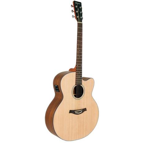 Violão TAGIMA Aço Elétrico WALNUT SIX JUMBO NA Menor preço em Violão TAGIMA Aço Elétrico WALNUT SIX JUMBO NA