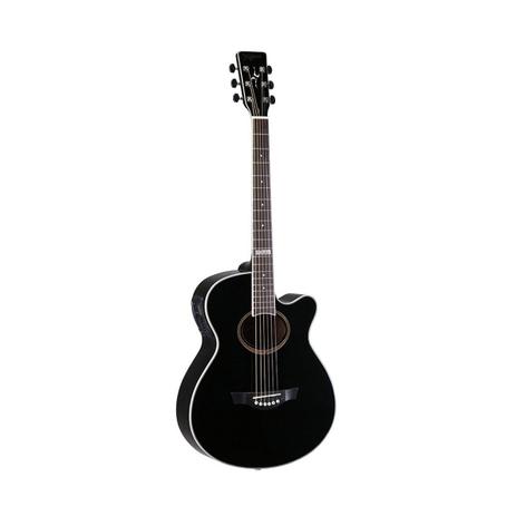 Violão Tagima America Dallas 6 Cordas Aço Folk Cutaway Elétrico Preto Menor preço em Violão Tagima America Dallas 6 Cordas Aço Folk Cutaway Elétrico Preto