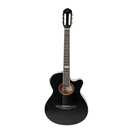 Violão Tagima America Vegas Preto 6 Cordas Nylon Folk Cutaway Elétrico Menor preço em Violão Tagima America Vegas Preto 6 Cordas Nylon Folk Cutaway Elétrico