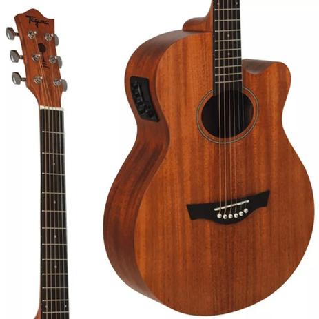 Violão Tagima Dallas Mahogany Eletrico Menor preço em Violão Tagima Dallas Mahogany Eletrico
