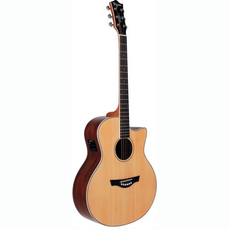 Violao Tagima Dallas Tuner Infinity Aço Pré Fishman Isys - Tampo Sólido - Natural Menor preço em Violao Tagima Dallas Tuner Infinity Aço Pré Fishman Isys - Tampo Sólido - Natural