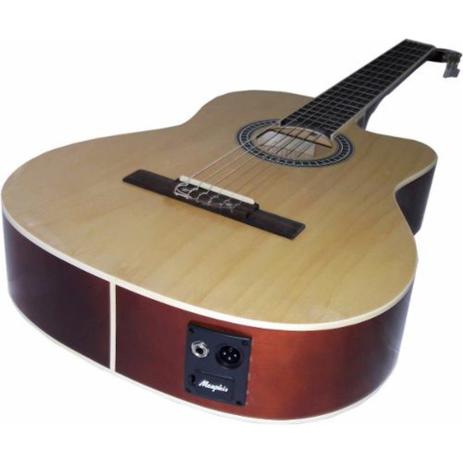 Violão Tagima Memphis Classico Eletrico Nylon Natural Ac60 NT Menor preço em Violão Tagima Memphis Classico Eletrico Nylon Natural Ac60 NT