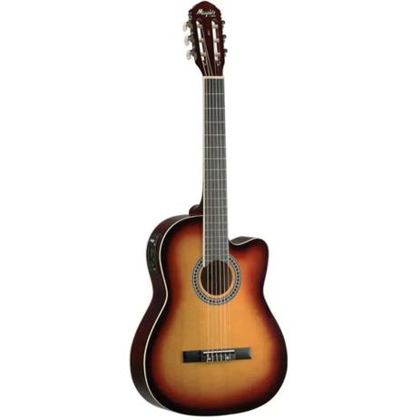 Violao Tagima Memphis Nylon eletrico AC60 Sunburst Menor preço em Violao Tagima Memphis Nylon eletrico AC60 Sunburst