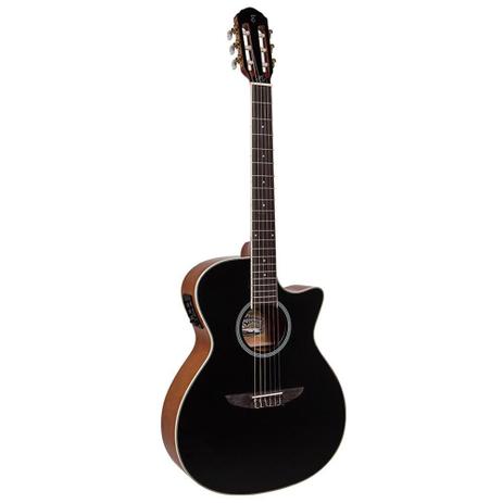 Violão Tagima Woodstock Tw27 Preto Elétrico Nylon Afinador Menor preço em Violão Tagima Woodstock Tw27 Preto Elétrico Nylon Afinador