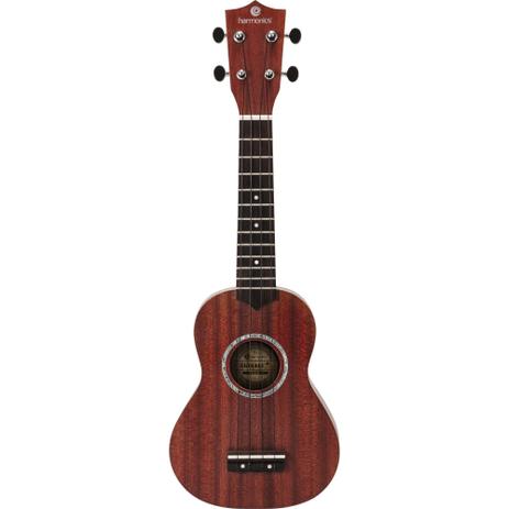 Violão Ukulele Soprano 21” UK-10 Natural HARMONICS Menor preço em Violão Ukulele Soprano 21” UK-10 Natural HARMONICS