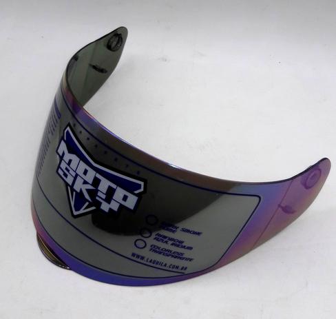Viseira Azul Iridium Capacete Motosky 2mm Antirisco Original Menor preço em Viseira Azul Iridium Capacete Motosky 2mm Antirisco Original