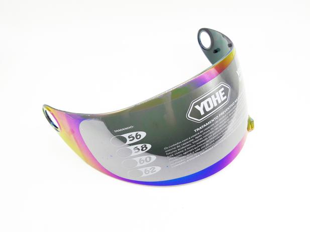Viseira Colorida Para Capacete Helt Yohe Advance Menor preço em Viseira Colorida Para Capacete Helt Yohe Advance