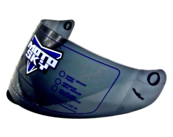 Viseira Fumê Capacete Motosky 2mm Antirisco Menor preço em Viseira Fumê Capacete Motosky 2mm Antirisco