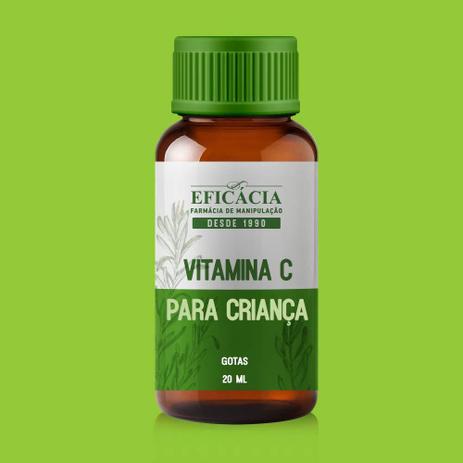Vitamina C para criança - 20 ml - Farmácia eficácia Menor preço em Vitamina C para criança - 20 ml - Farmácia eficácia