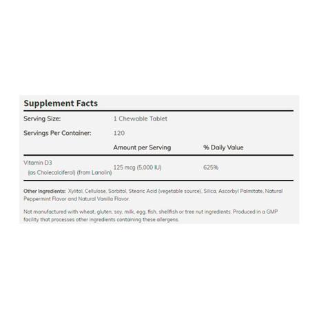 Vitamina D3 5000 UI (120 Softgels) Now Foods Menor preço em Vitamina D3 5000 UI (120 Softgels) Now Foods