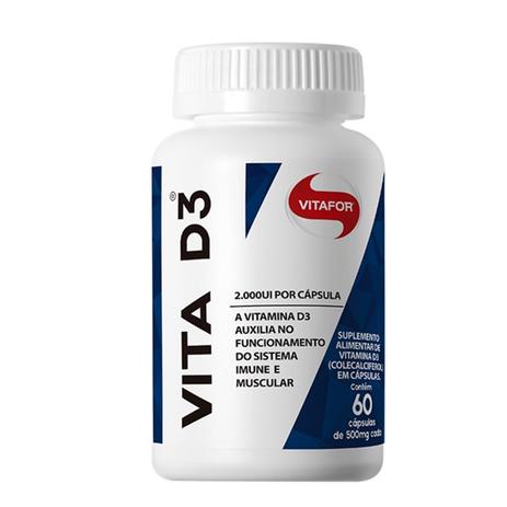 Vitamina D3 500MG 6OCaps - Vitafor é boa?