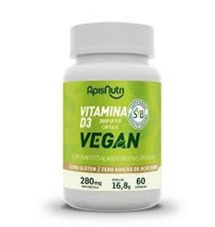 Vitamina D3 Vegan - 280mg (60 caps) - Apisnutri é ruim? Vitamina D3 Vegan - 280mg (60 caps) - Apisnutri é boa?