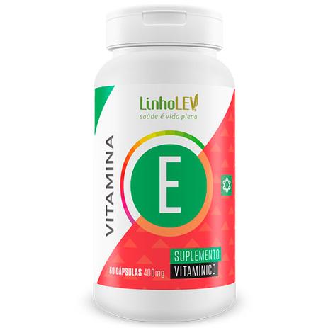 Vitamina E 400mg 60 cápsulas Tocoferol - Linholev Menor preço em Vitamina E 400mg 60 cápsulas Tocoferol - Linholev