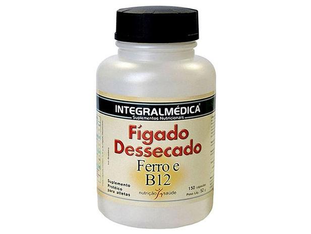 Vitamina Fígado Dessecado Ferro e B12 150 Tabletes - Integralmédica